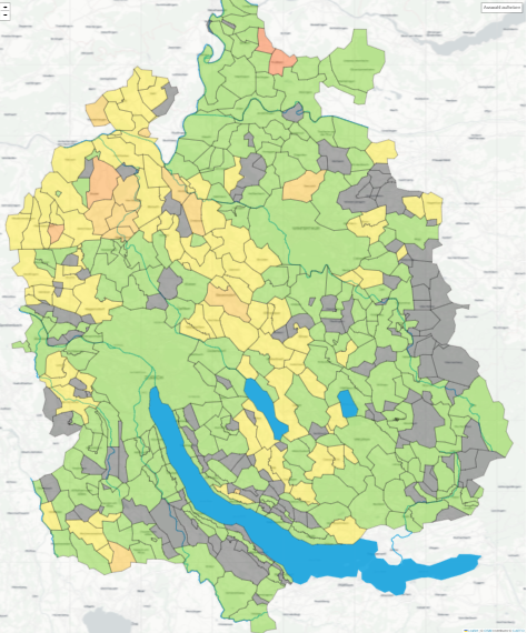 trinkwasser map zürich ganzer kanton