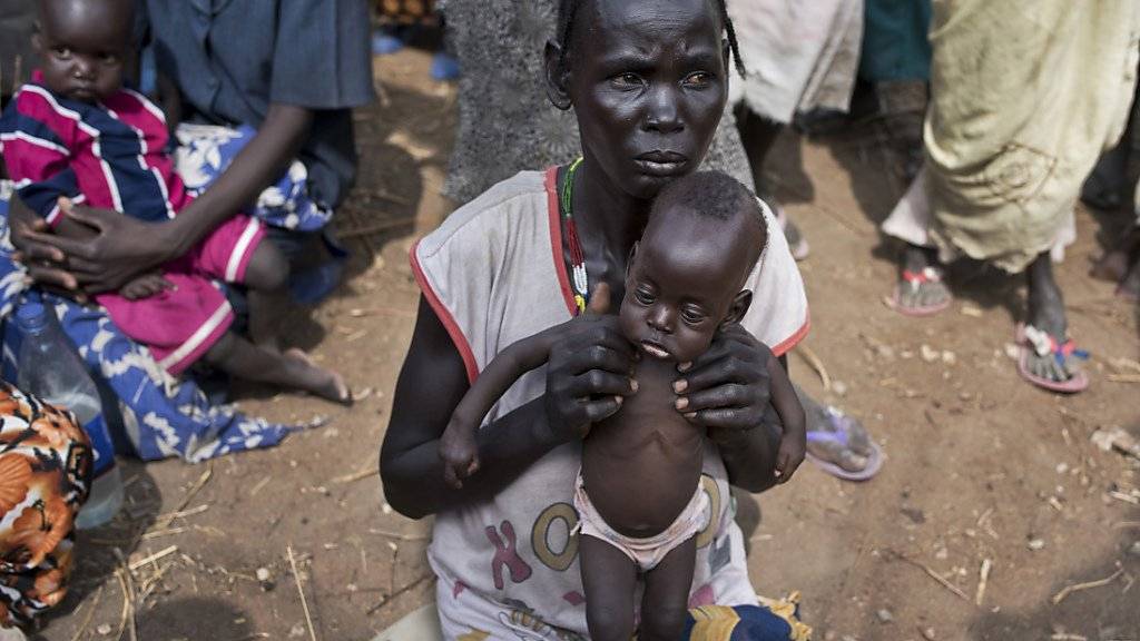 Im Südsudan sind nach Angaben der Uno zehntausende Menschen vom Hungertod bedroht. (Archiv)