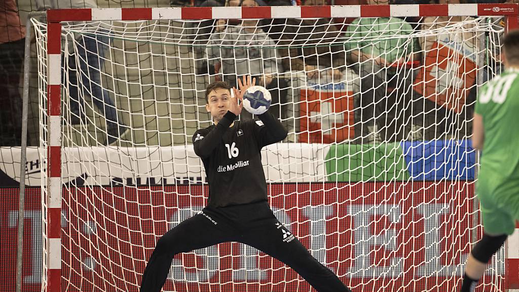 Nikola Portner wehrte gegen Portugal 14 Schüsse ab und wurde zum Mann des Spiels gewählt. Die zweite Niederlage der Schweiz am Vierländerturnier in Tunesien konnte aber auch er nicht abwenden