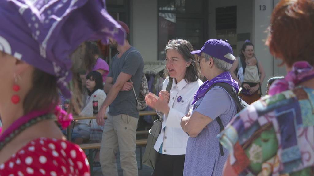 Kampf für mehr Gleichberechtigung: Nationaler Frauenstreiktag in St.Gallen