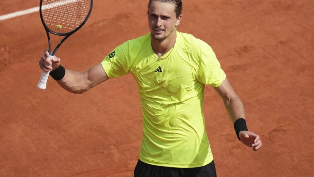Alexander Zverev staret in Gstaad als Topgesetzter