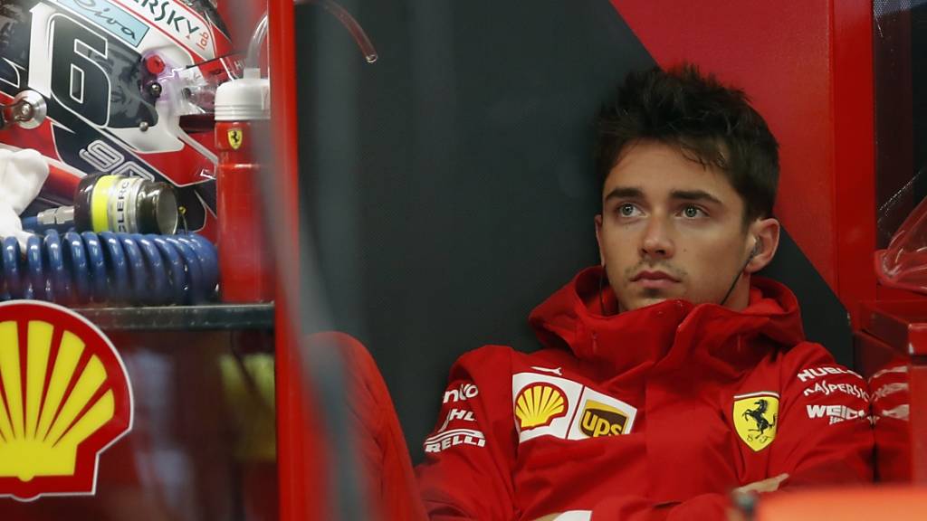 Charles Leclerc fuhr zum Auftakt des Heimrennens von Ferrari die beste Rundenzeit