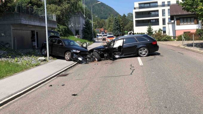 Zwei Verletzte nach Frontalkollision