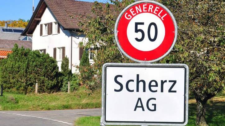 Kein Scherz: Diese Gemeinde gibt es im Aargau wirklich.