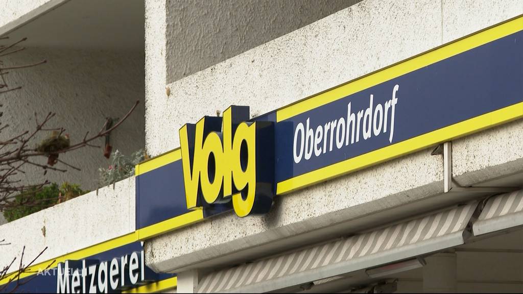 Bewaffneter Überfall auf einen Volg in Oberrohrdorf