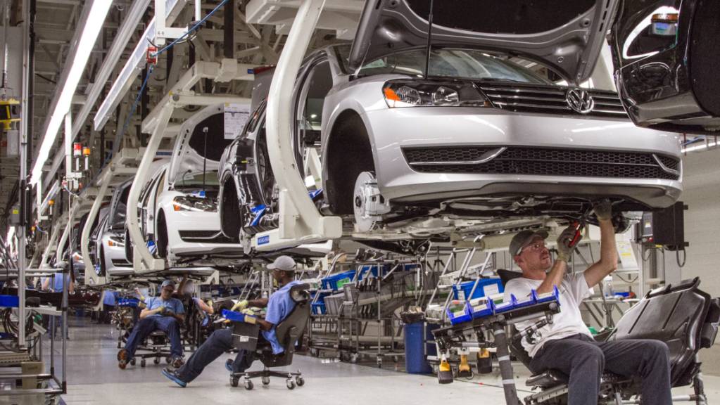 VW stellt Produktion des Passat in den USA ein (Bild: Betroffene Werkstatt in Chattanooga, Tennessee)