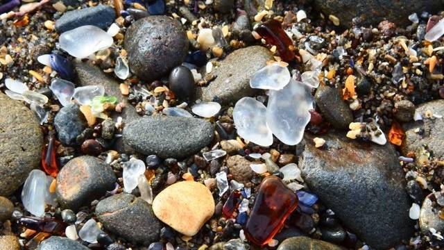 Glass Beach, Kalifornien, USA
