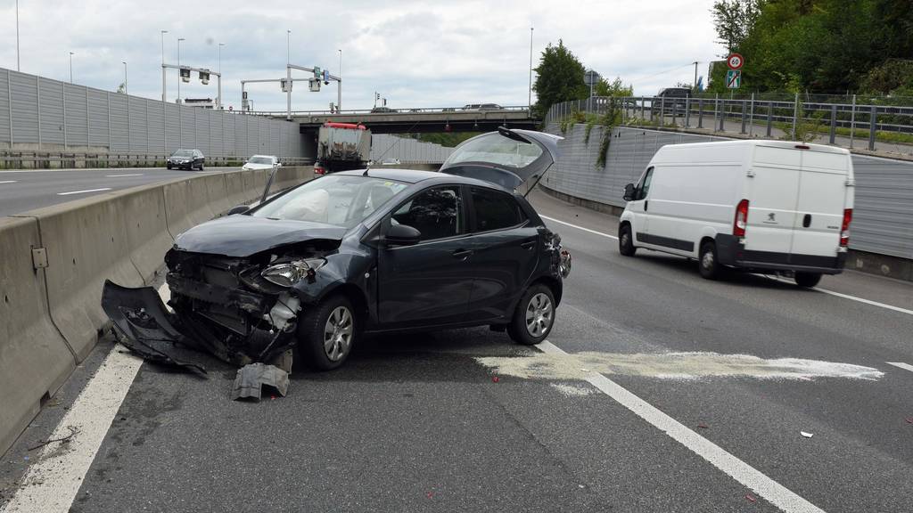 Unfall A2 bei Luzern