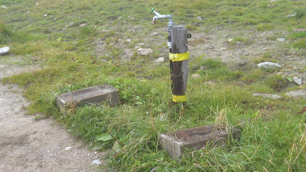 Spezieller Diebstahl: Brunnenklau auf der Alp Mädems