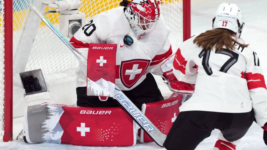 Andrea Brändli ist beim Halbfinaleinzug die gefeierte Heldin