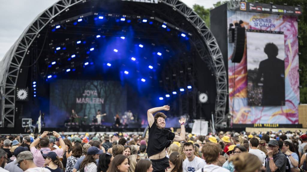 Das Openair St. Gallen wartet vom 25. bis 28. Juni mit 45 Acts auf. (Archivbild)