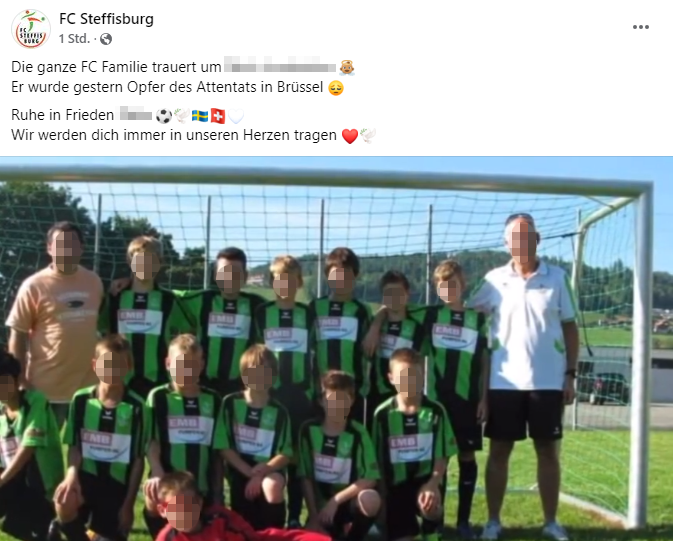 Der FC Steffisburg trauert um seinen Junioren-Trainer.