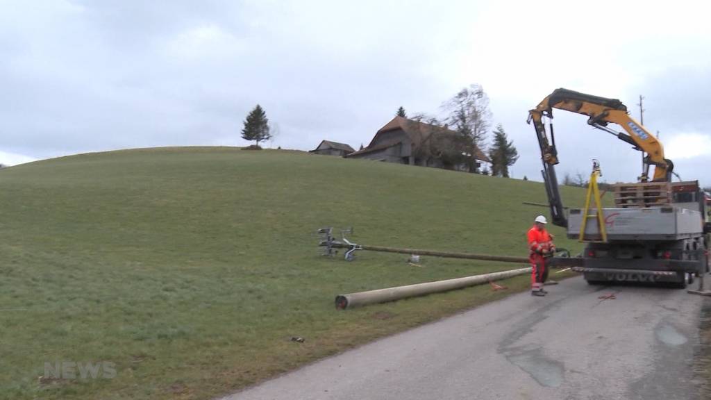  Sturmtief Sabine: Bis zu 120kmh im Flachland