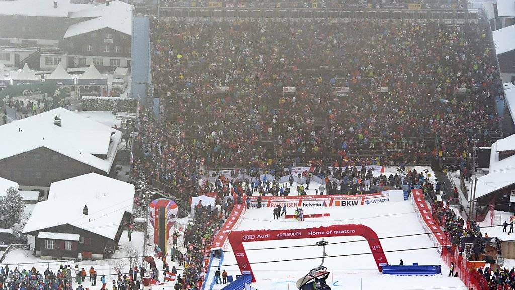 Der Skiweltcup in Adelboden kann stattfinden. (Archiv)