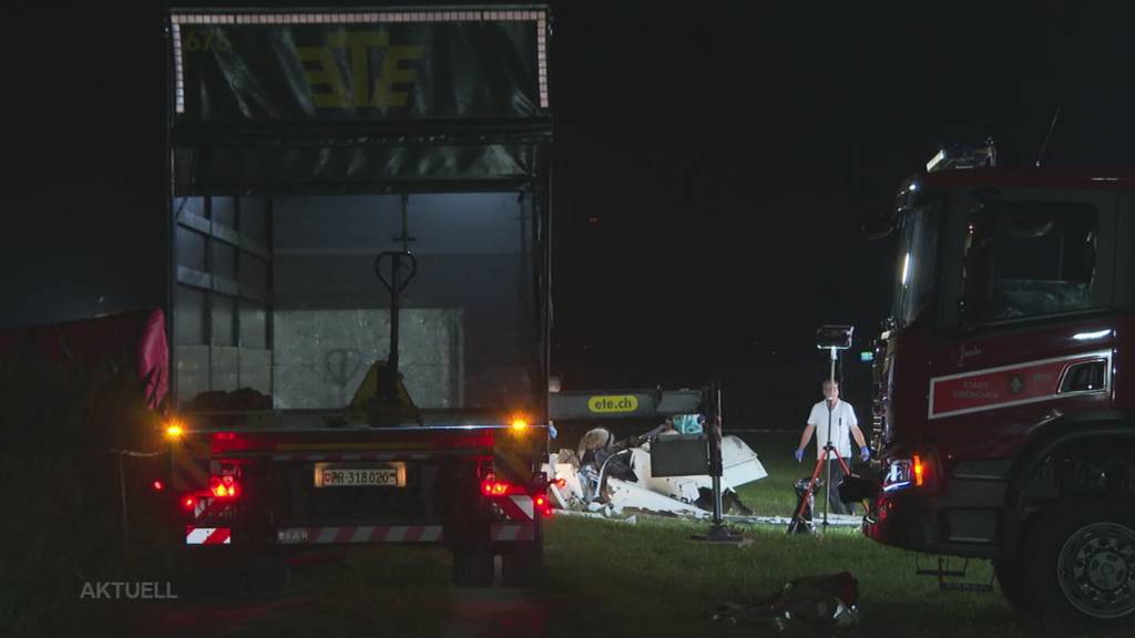 Flugzeugabsturz in Grenchen: Beide Insassen tot
