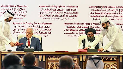 Historisches Abkommen zwischen USA und Taliban