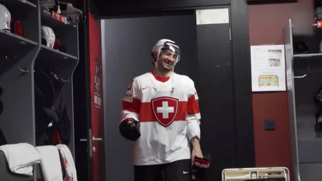 So feiern die «Eisgenossen» den Rekordmann Andres Ambühl