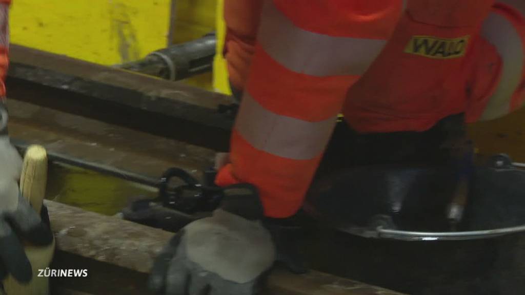 Halbzeit bei Tunnelsanierung der Forchbahn