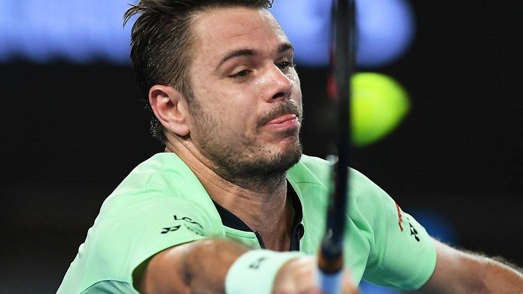 Stan Wawrinka zeigte einen Steigerungslauf.