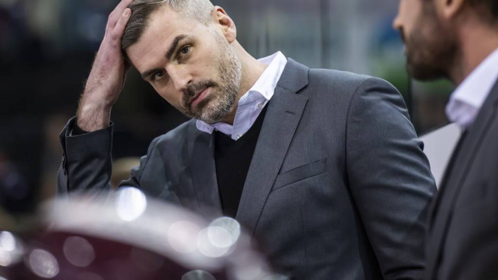 Yorick Treille musste nach dem 0:8-Debakel von Servette in Biel sein Büro gleich räumen