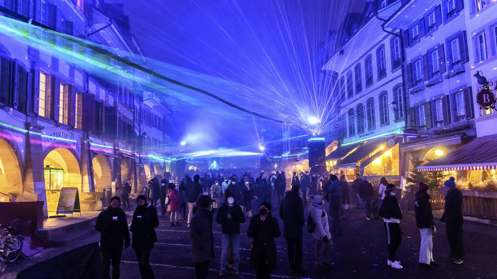 Das Murten Licht-Festival wurde 2016 zum ersten Mal durchgeführt.