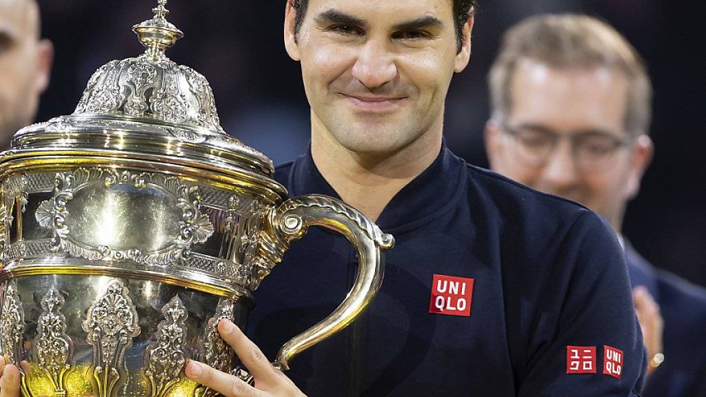 Roger Federer gewann in Basel seinen 99. Titel auf der ATP-Tour
