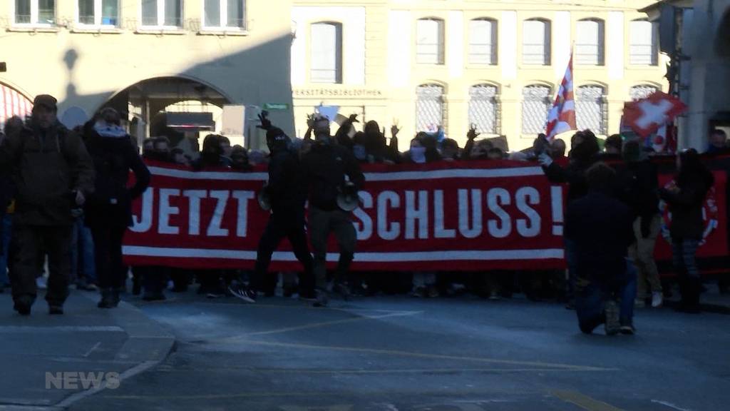 Bern: Zwei Demos finden gleichzeitig statt