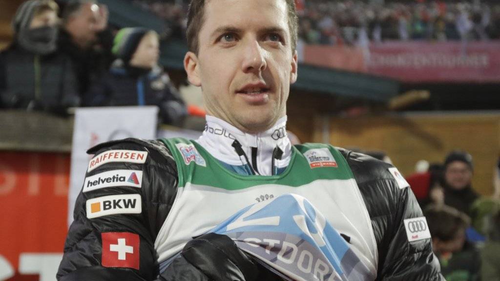 Simon Ammann konnte in der Qualifikation von Innsbruck Selbstvertrauen tanken