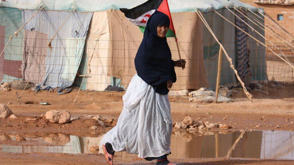In einem Sahrawi-Flüchtlingslager an der Grenze zu Algerien. (Archivbild)