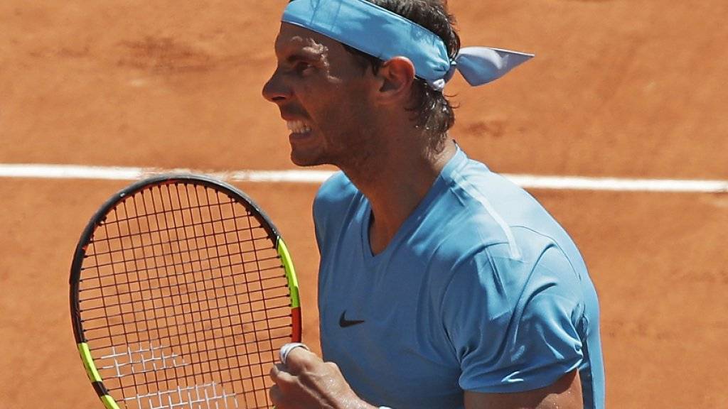 Von Handgelenkproblemen nichts mehr zu sehen: Rafael Nadal