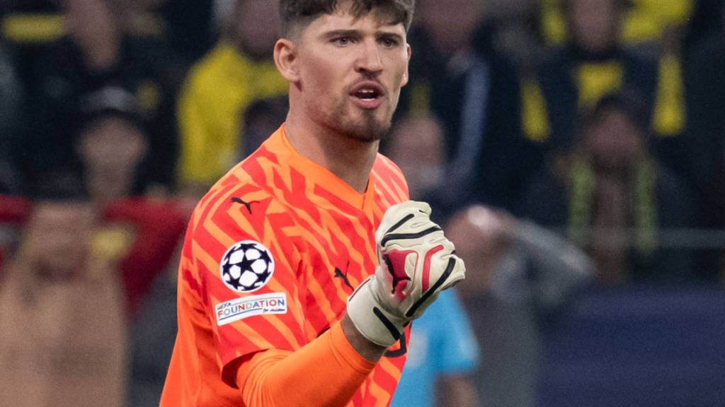 Gregor Kobel möchte in der Champions League wieder feiern