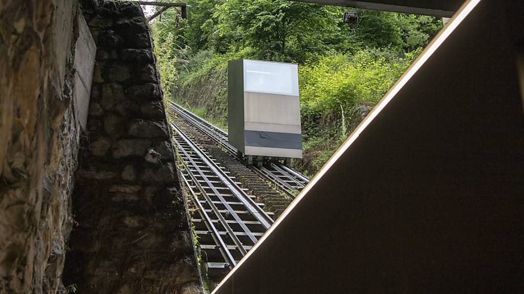 An der Gütschbahn in Luzern werden ab Mitte April Bauarbeiten durchgeführt. (Archivbild)