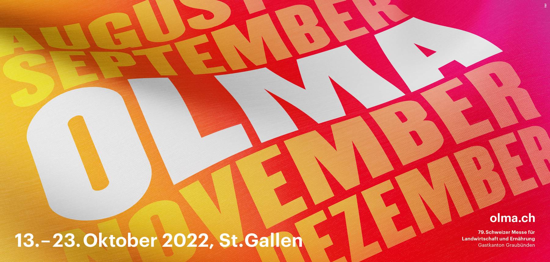 Das Olma-Plakat 2022