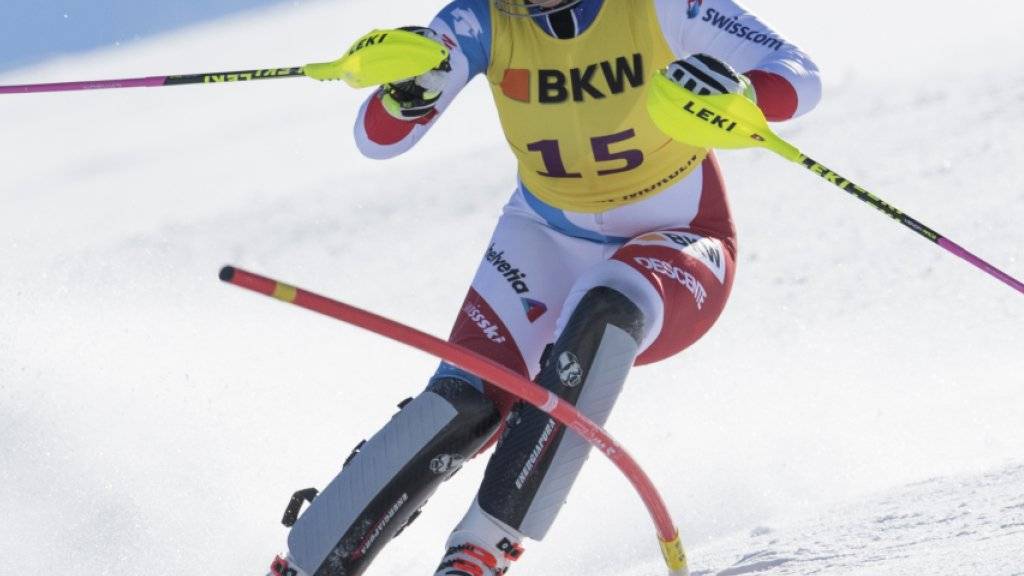Mélanie Meillard gewann in Davos den Schweizer Meistertitel im Slalom