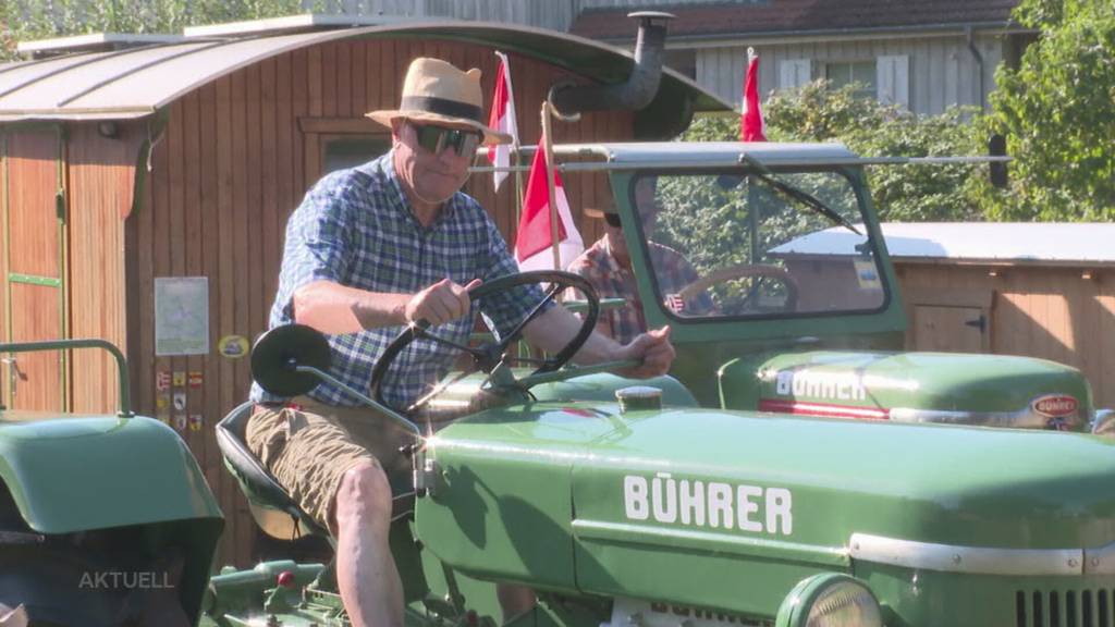 Mit dem Traktor: Drei Solothurner tuckern über 600 Kilometer weit
