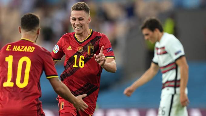 Belgien zittert sich gegen Portugal zum Viertelfinal-Ticket