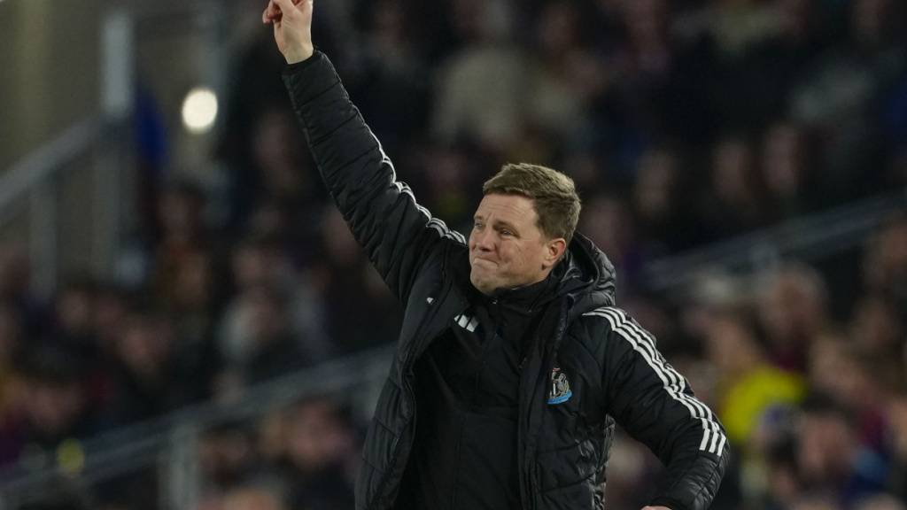 Alles Strecken und Winken half nichts: Eddie Howe ging mit Newcastle in Barcelona mit 2:7 unter