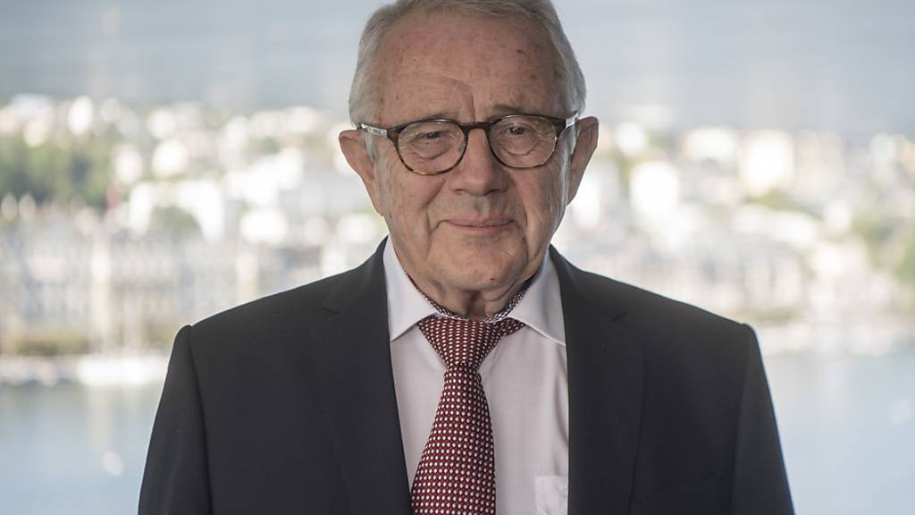 Koller beim jährlichen Treffen der alt-Bundesraete während des Lucerne Festival am 29. August 2017 im KKL in Luzern. (Archivbild)