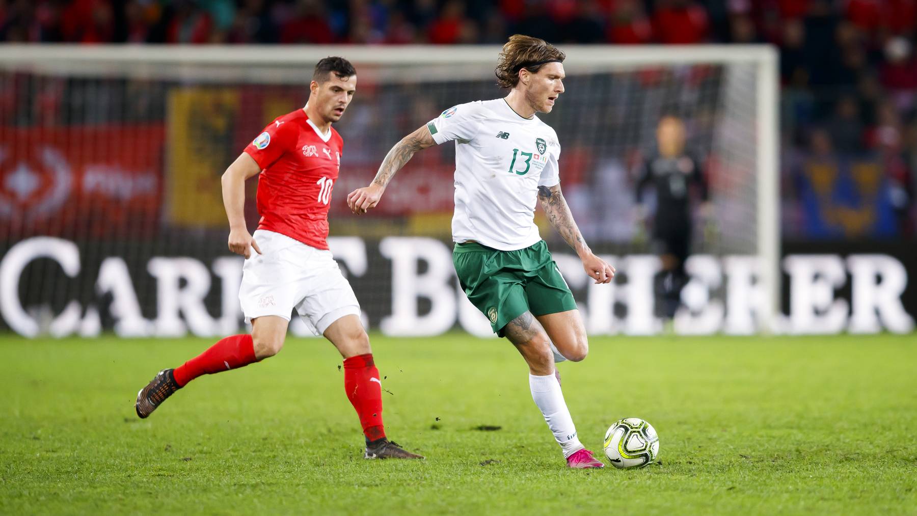 Granit Xhaka war bereits 2019 gegen Irland im Einsatz.