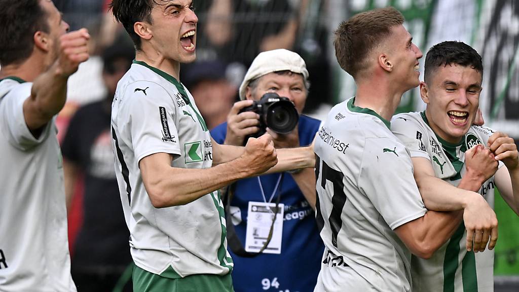 St. Gallen sichert sich Europacup-Platz