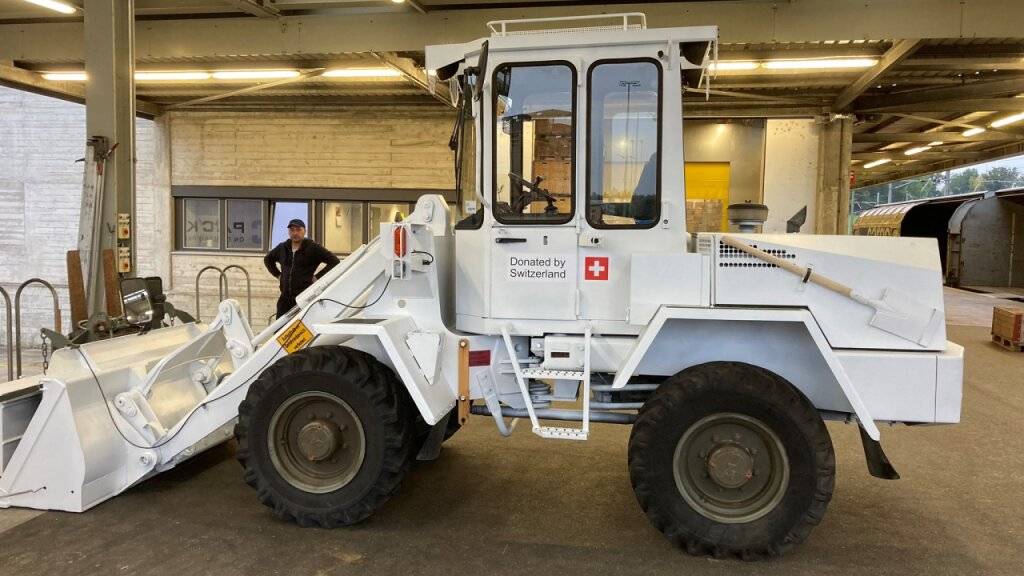Schweiz liefert Maschinen und Material an Ukraine