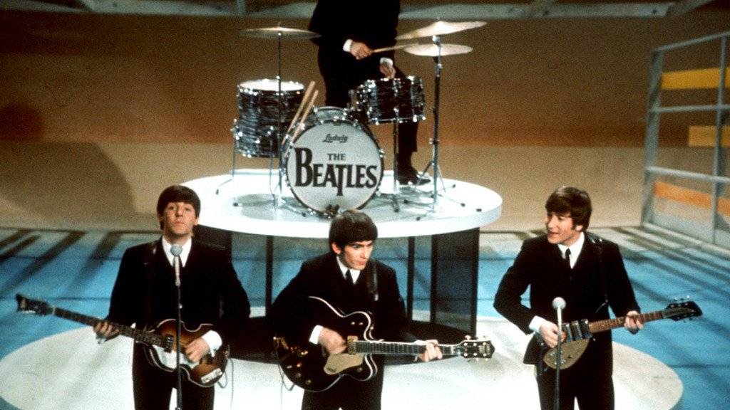 Auf Beatles-Songs lässt sich alles aufbauen: Jetzt werden die legendären Songs der britischen Kultband Grundlage einer Zeichentrick-Serie (Archiv).