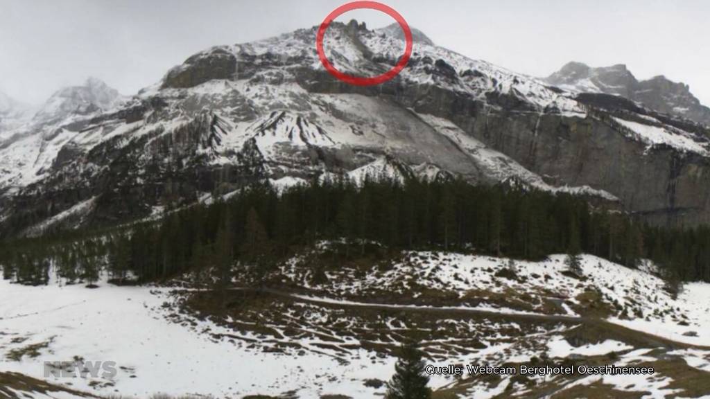 Weitere Steinabbrüche bei Kandersteg?