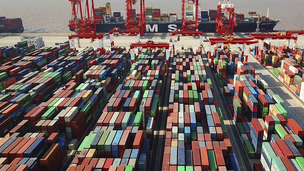 Chinas Aussenhandel ist im September trotz des Handelskrieges unerwartet stark gestiegen. (Archiv)