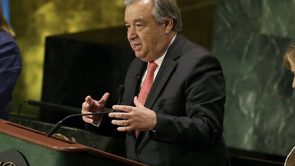 Der Portugiese Antonio Guterres, früherer Chef des UNO-Flüchtlingshilfswerks, hat laut Diplomaten gute Chancen auf den Posten des UNO-Generalsekretärs. (Archiv)