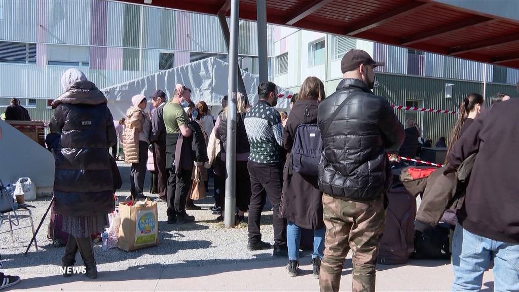 Das Staats-Sekretariat für Migration registriert über 3000 Flüchtlinge aus der Ukraine