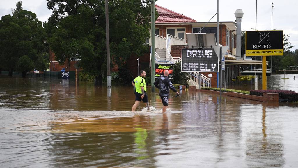 Wieder Überflutungen in Sydney: Evakuierungsbefehle für viele Vororte