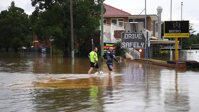 Wieder Überflutungen in Sydney: Evakuierungsbefehle für viele Vororte