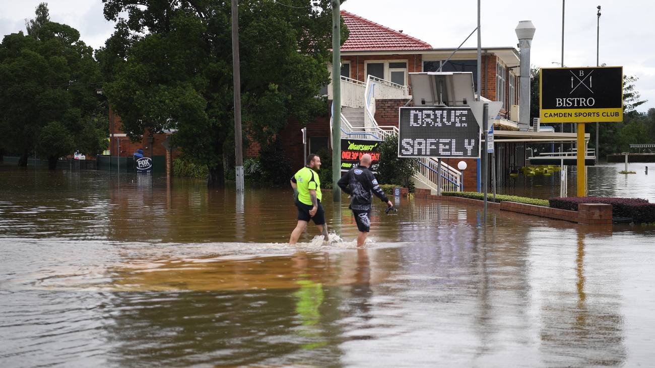 Überschwemmungen Australien Sydney