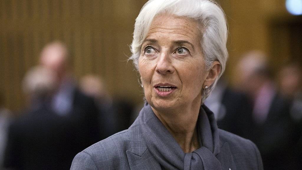 IMF-Chefin Christine Lagarde rechnet damit, dass die Verhandlungen mit Griechenland über weitere Hilfsgelder noch eine Weile dauern werden. (Archivbild)